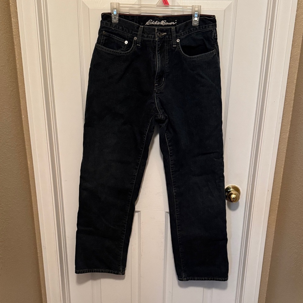 Eddie Bauer Flannel Lined Jeans
